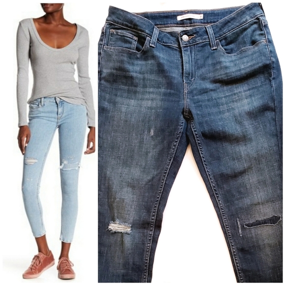 Levi's Denim - Levi's 535 Super Skinny Medium Wash Denim Jean 31